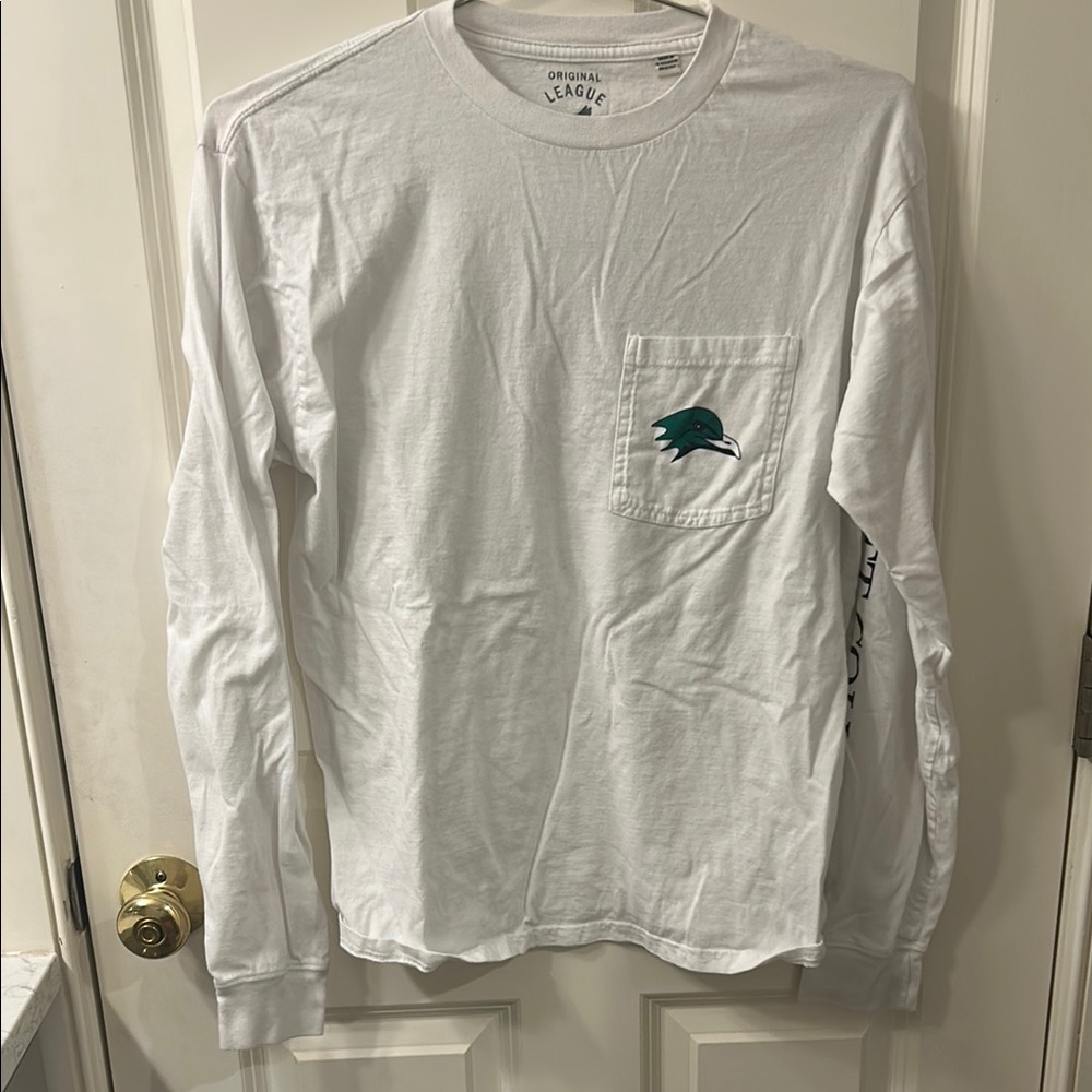 Endicott College White Long Sleeve Shirt